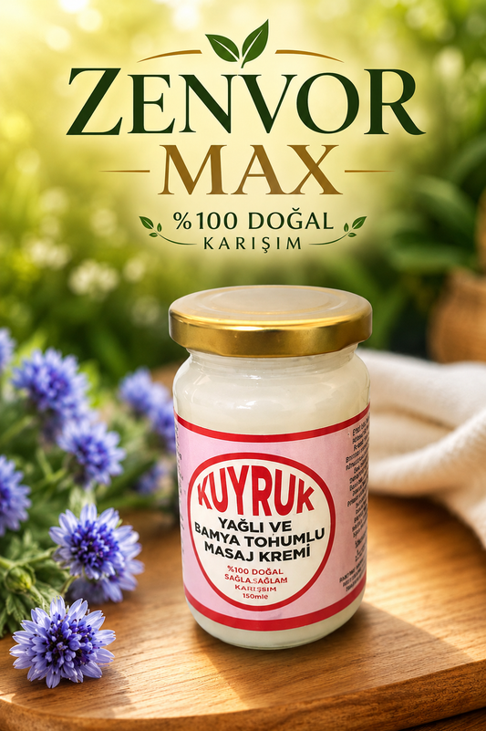 Kuyruk Yağlı Bamya Tohumlu Masaj Krem